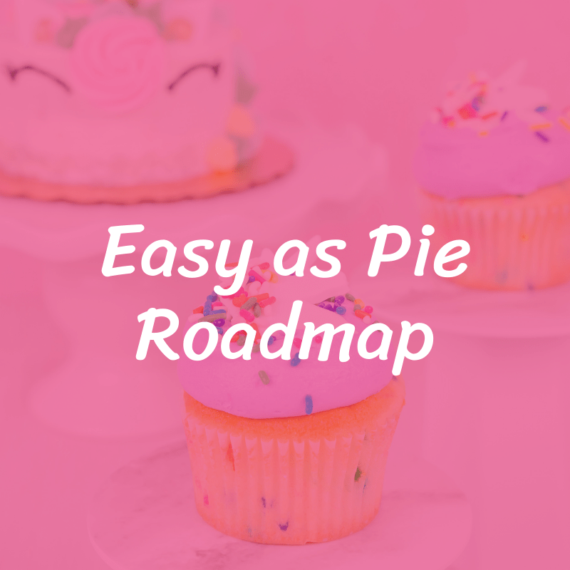 Digitalie free resource - easy as pie roadmap